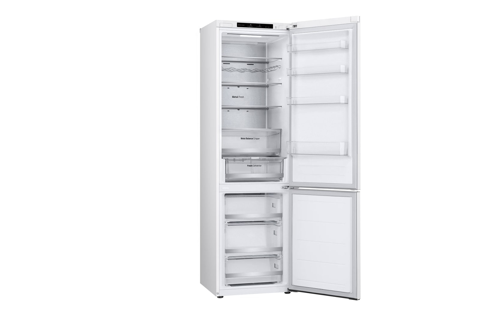 LG Kombinovaná chladni?ka LG | C | 387 l | Smart Invertorovy kompresor |DoorCooling+?|Bílá, GBV5240CSW