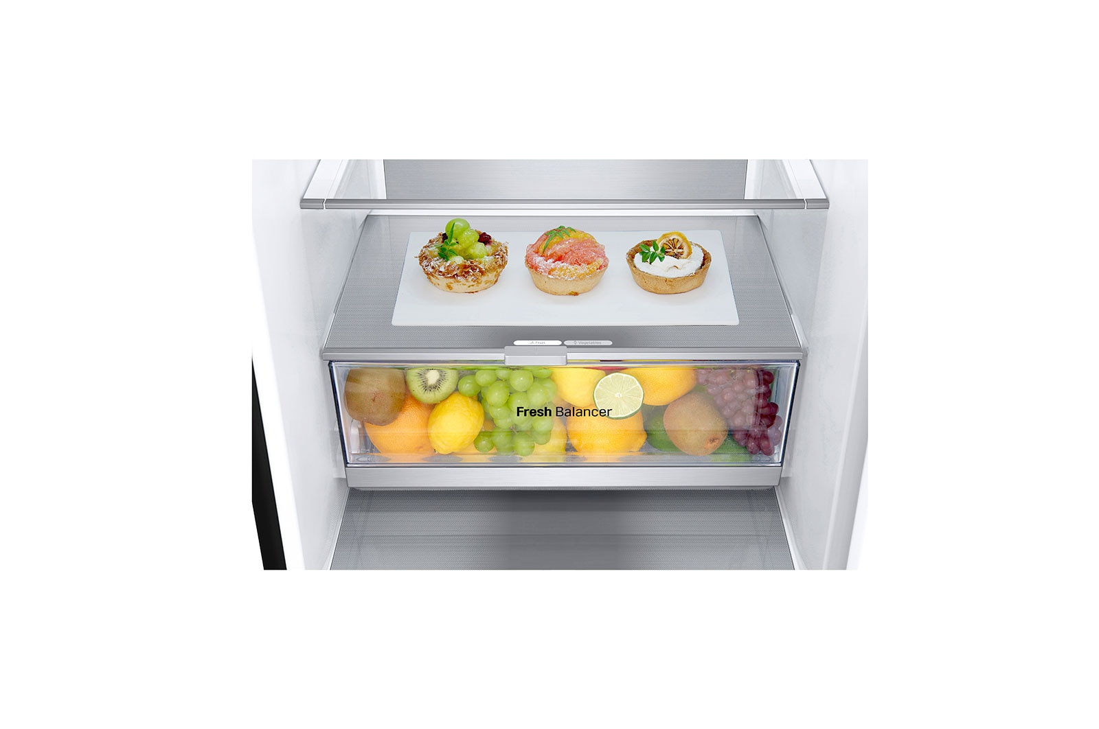 LG Kombinovaná chladni?ka LG | A | 387 l | Smart Invertorovy kompresor | ?erná/?edá, GBV7280AEV