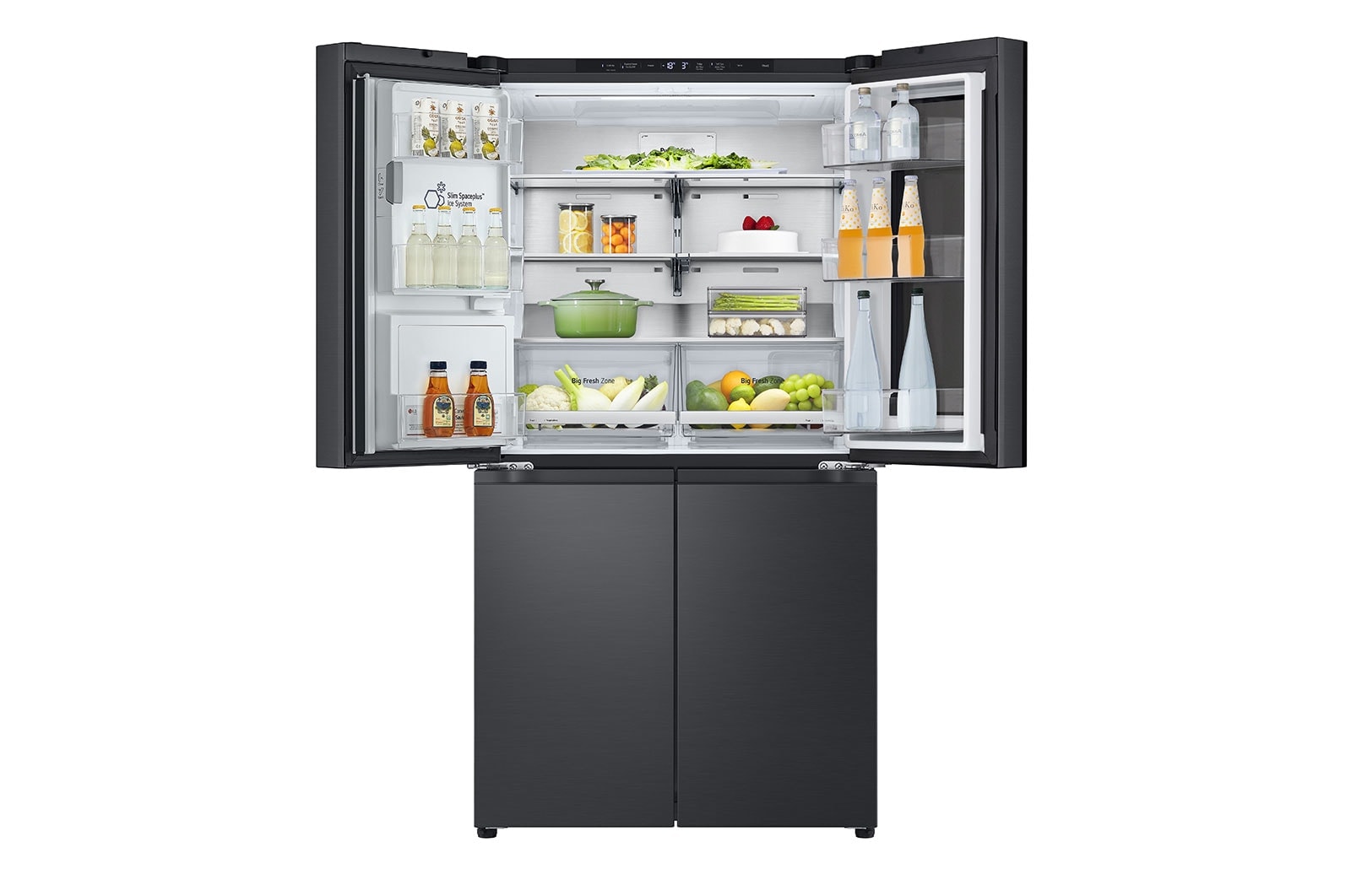 LG Chladni?ka multi door LG | E | 628 l | ThinQ?WiFi | InstaView?|?erná/?edá, GMG960EVEE