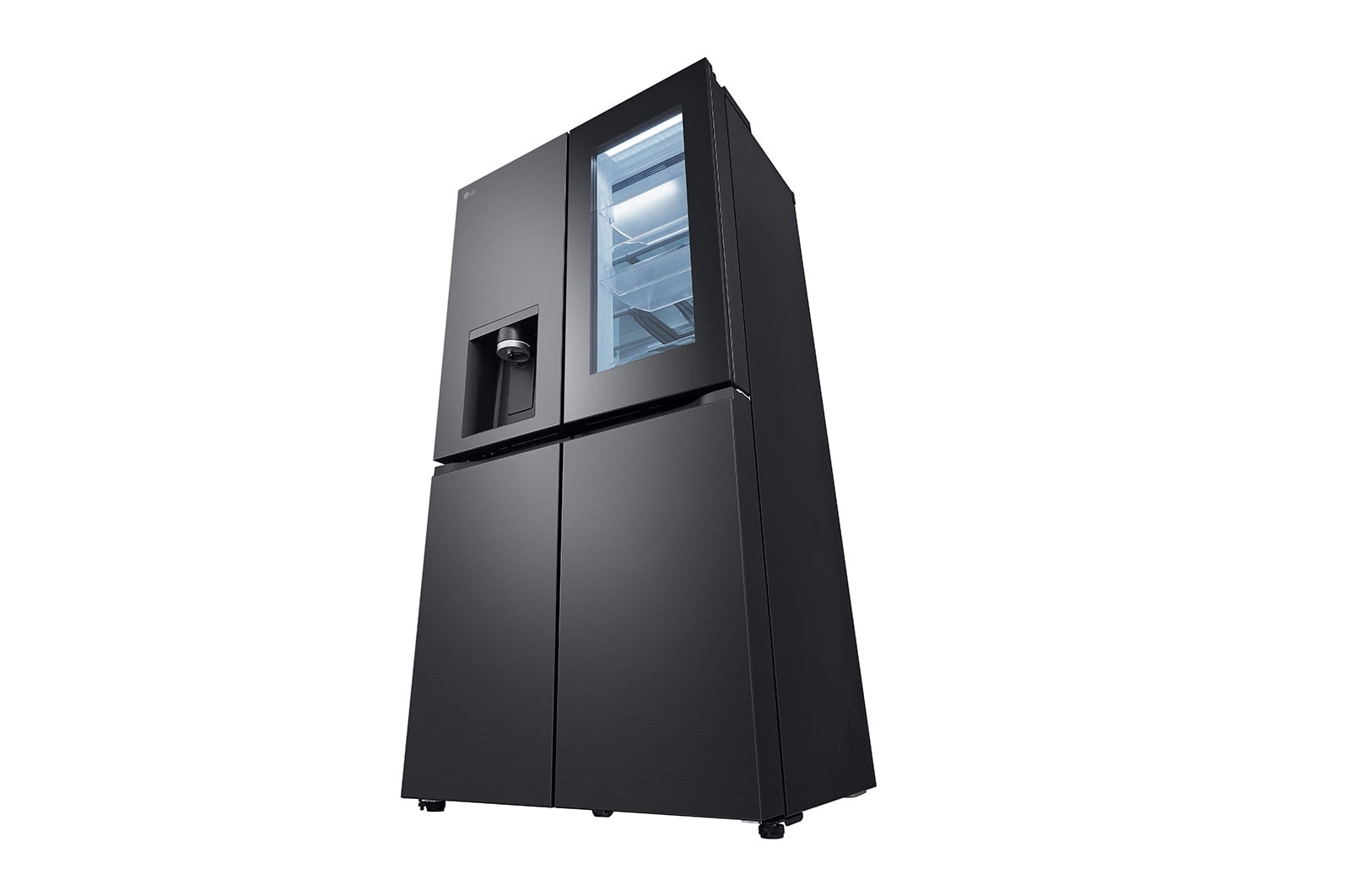 LG Chladni?ka multi door LG | E | 628 l | ThinQ?WiFi | InstaView?|?erná/?edá, GMG960EVEE