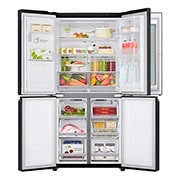 LG Americká chladni?ka LG | E | 506 l | Lineární invertorovy kompresor | DoorCooling+?, GMX844MCKV