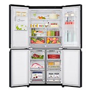 LG Americká chladni?ka LG | E | 506 l | Lineární invertorovy kompresor | DoorCooling+?, GMX844MCKV