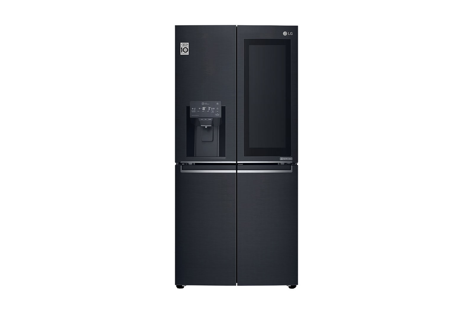 LG Americká chladni?ka LG | E | 506 l | Lineární invertorovy kompresor | DoorCooling+?, GMX844MCKV