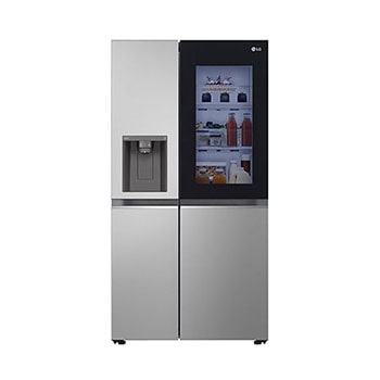 LG Americká chladni?ka LG | D | 635 l | Lineární kompresor | InstaView?, front view, GSGV80PYLD