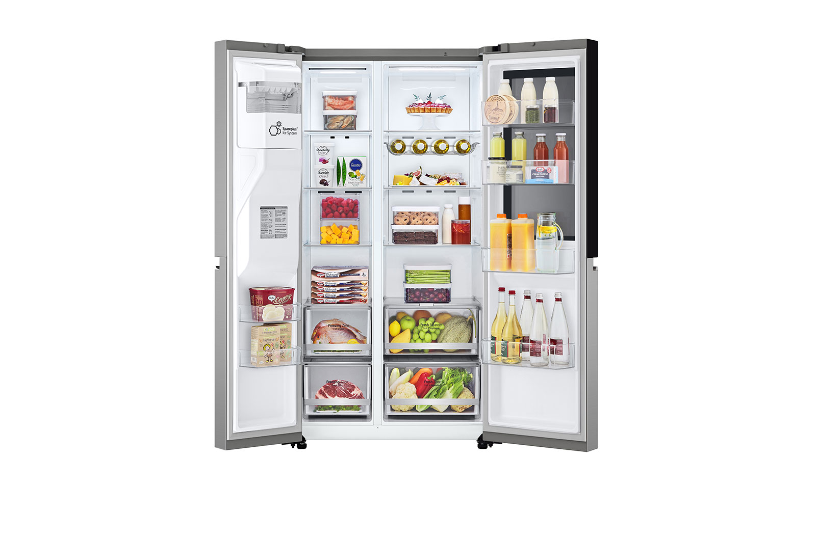 LG Americká chladni?ka LG | D | 635 l | Lineární kompresor | InstaView?, GSGV80PYLD