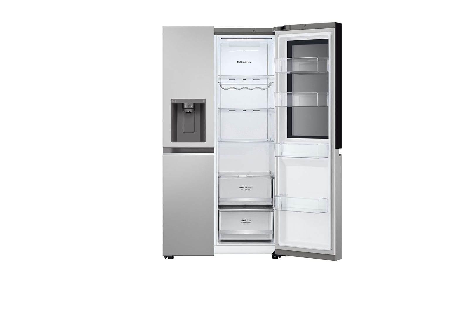 LG Americká chladni?ka LG | D | 635 l | Lineární kompresor | InstaView?, GSGV80PYLD