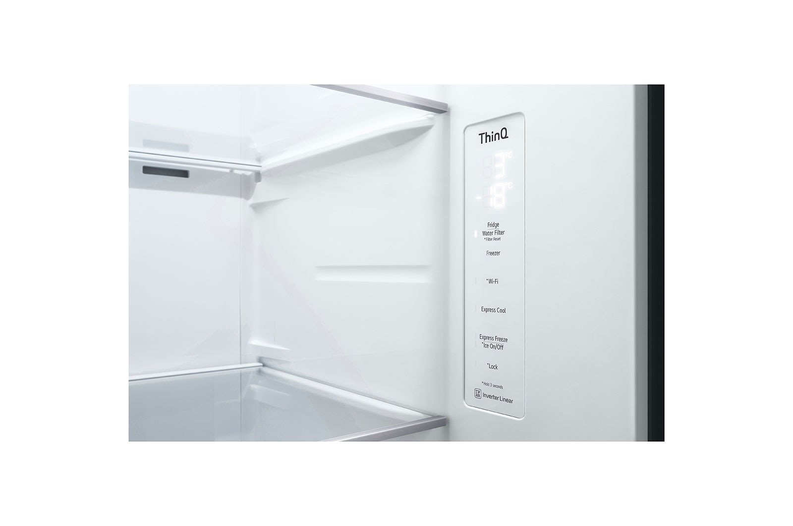 LG Americká chladni?ka LG | D | 635 l | Lineární kompresor | InstaView?, GSGV80PYLD