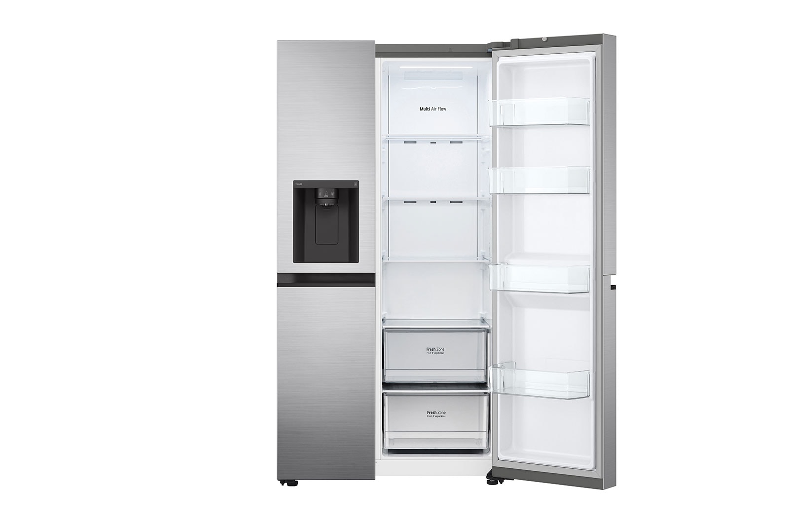 LG Americká chladni?ka LG | E | 635 l | Lineární kompresor | Multi Air Flow, GSLV50PZXE
