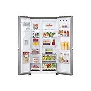 LG Americká chladni?ka LG | E | 635 l | Lineární kompresor | Multi Air Flow, GSLV50PZXE