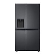 LG Americká chladni?ka LG | D | 635 l | Lineární kompresor | DoorCooling+, Front View, GSLV71MCTD