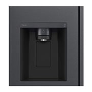 LG Americká chladni?ka LG | D | 635 l | Lineární kompresor | DoorCooling+|?erná/?edá, GSLV71MCTD