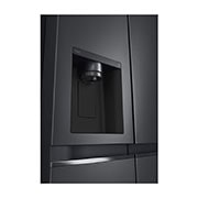 LG Americká chladni?ka LG | D | 635 l | Lineární kompresor | DoorCooling+|?erná/?edá, GSLV71MCTD