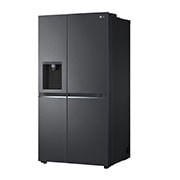 LG Americká chladni?ka LG | D | 635 l | Lineární kompresor | DoorCooling+|?erná/?edá, GSLV71MCTD