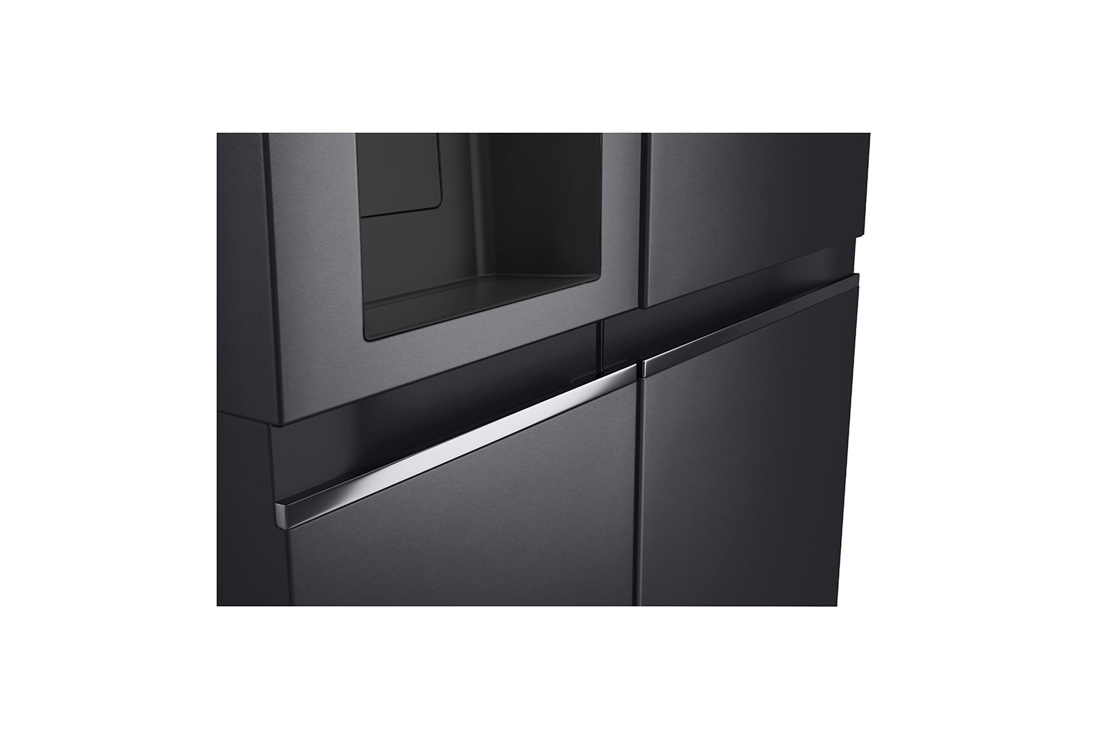 LG Americká chladni?ka LG | D | 635 l | Lineární kompresor | DoorCooling+|?erná/?edá, GSLV71MCTD