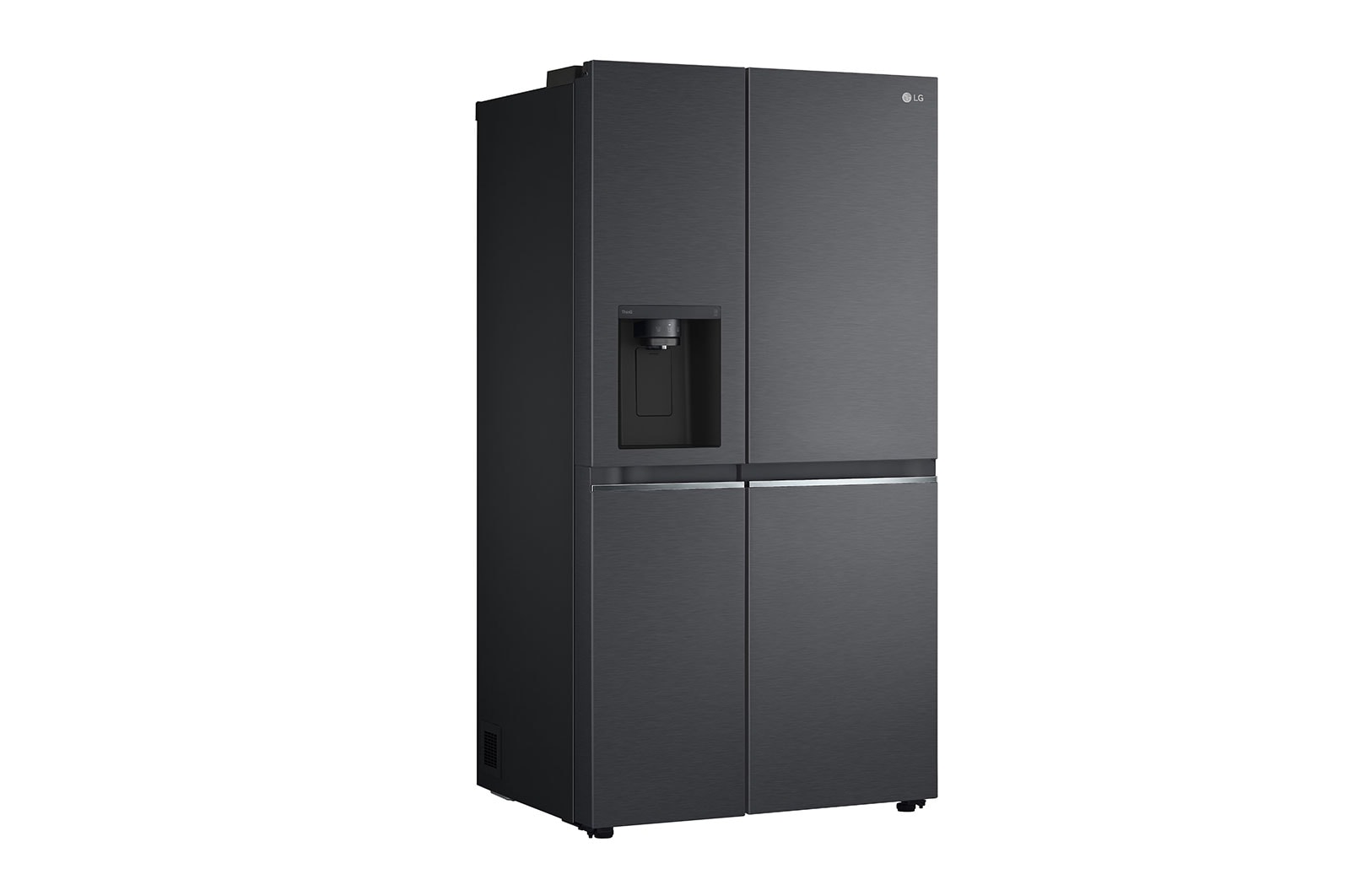 LG Americká chladni?ka LG | D | 635 l | Lineární kompresor | DoorCooling+|?erná/?edá, GSLV71MCTD