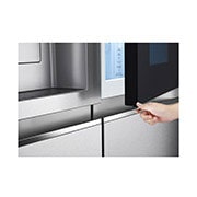 LG Americká chladni?ka LG | E | 635 l | Lineární kompresor | InstaView Door-in-Door?, GSXV91MBAE