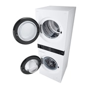 LG WashTower | 12 / 10 kg |1400 ot./min | AI DD? | TurboWash?360°|Bílá, WT1210WWF
