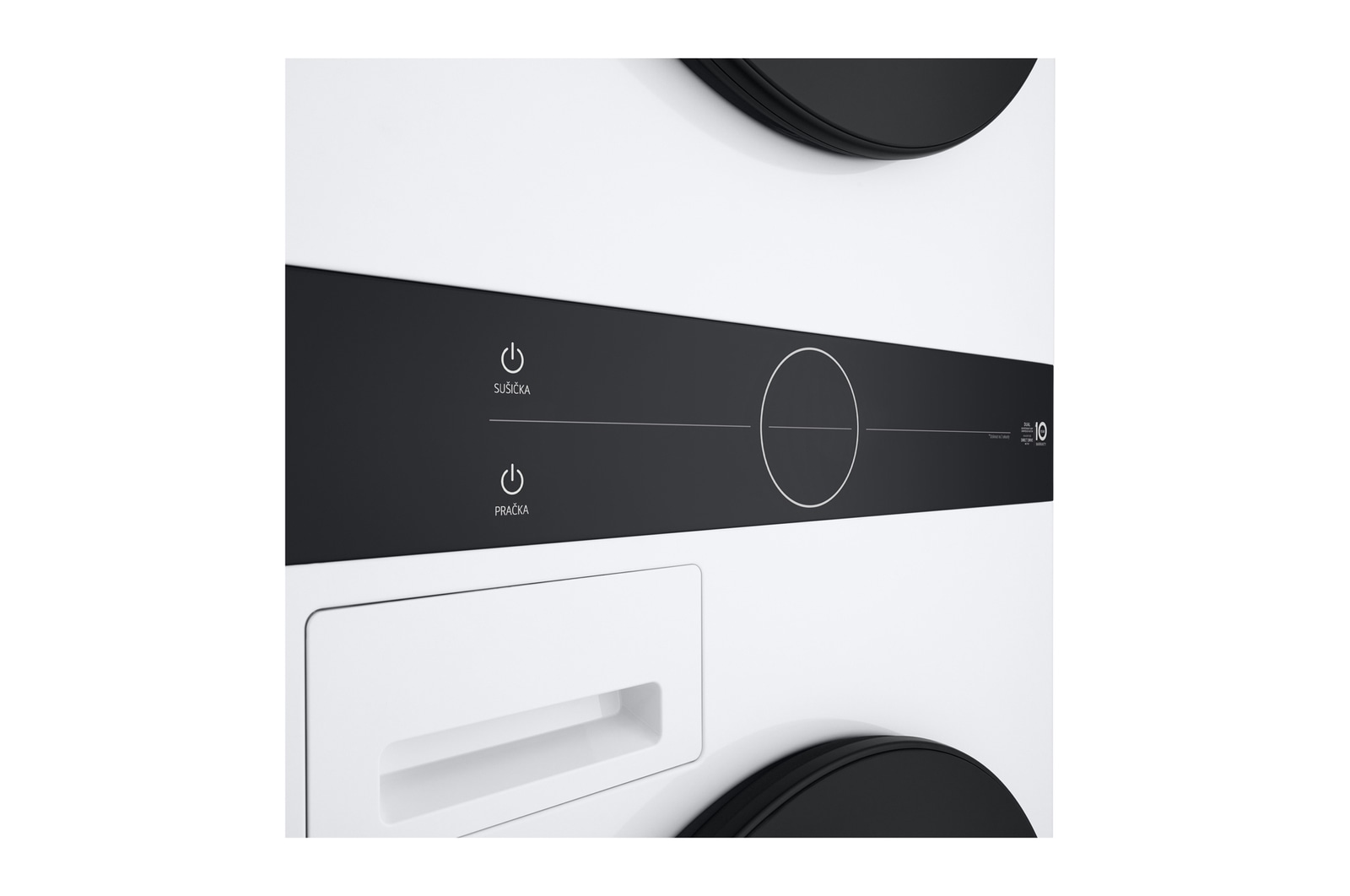 LG WashTower | 12 / 10 kg |1400 ot./min | AI DD? | TurboWash?360°|Bílá, WT1210WWF