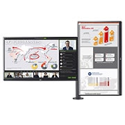 LG Monitor Ergo Dual 27", rozli?ení QHD s Daisy Chain, 27QP88DP-BS
