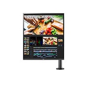 pohled zep?edu s?ramenem monitoru vpravo