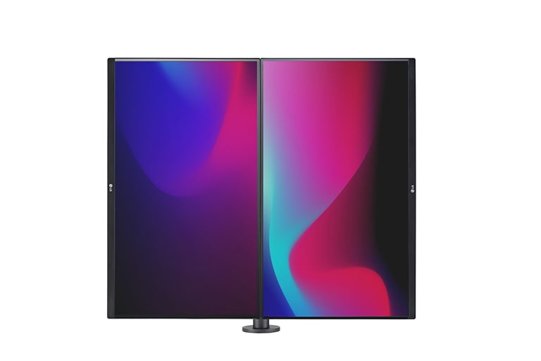 Dva displeje vedle sebe s otá?ením o 90 stupň?