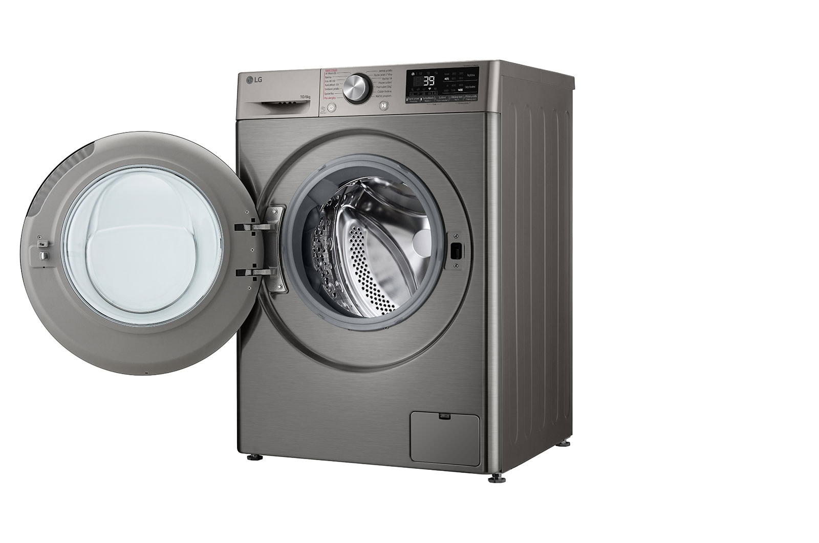 LG Parní pra?ka / su?i?ka LG | 10 / 6 kg |  1400 ot./min | Direct Drive? | AI DD? | St?íbrná, FCR7A06PG