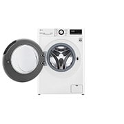 LG Slim parní pra?ka LG |7 kg | D | 1200 ot./min | Direct Drive? | Bílá + ?erná dví?ka, F27V3HY6W
