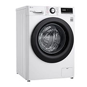 LG Slim parní pra?ka LG |7 kg | D | 1200 ot./min | Direct Drive? | Bílá + ?erná dví?ka, F27V3HY6W