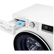 LG 9 kg parní pra?ka, Direct Drive? motor, optimální volba pracích pohyb?, parní praní Steam?, TurboWash?, ThinQ+WiFi, F49V5VW0W