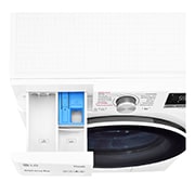 LG 9 kg parní pra?ka, Direct Drive? motor, optimální volba pracích pohyb?, parní praní Steam?, TurboWash?, ThinQ+WiFi, F49V5VW0W