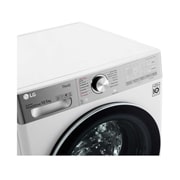 LG 10,5 kg parní pra?ka, Direct Drive? motor, neomezené mno?ství pracích pohyb?, parní praní Steam+?, TurboWash?360°, ThinQ+WiFi, F610V10RW2W
