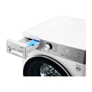 LG 10,5 kg parní pra?ka, Direct Drive? motor, neomezené mno?ství pracích pohyb?, parní praní Steam+?, TurboWash?360°, ThinQ+WiFi, F610V10RW2W