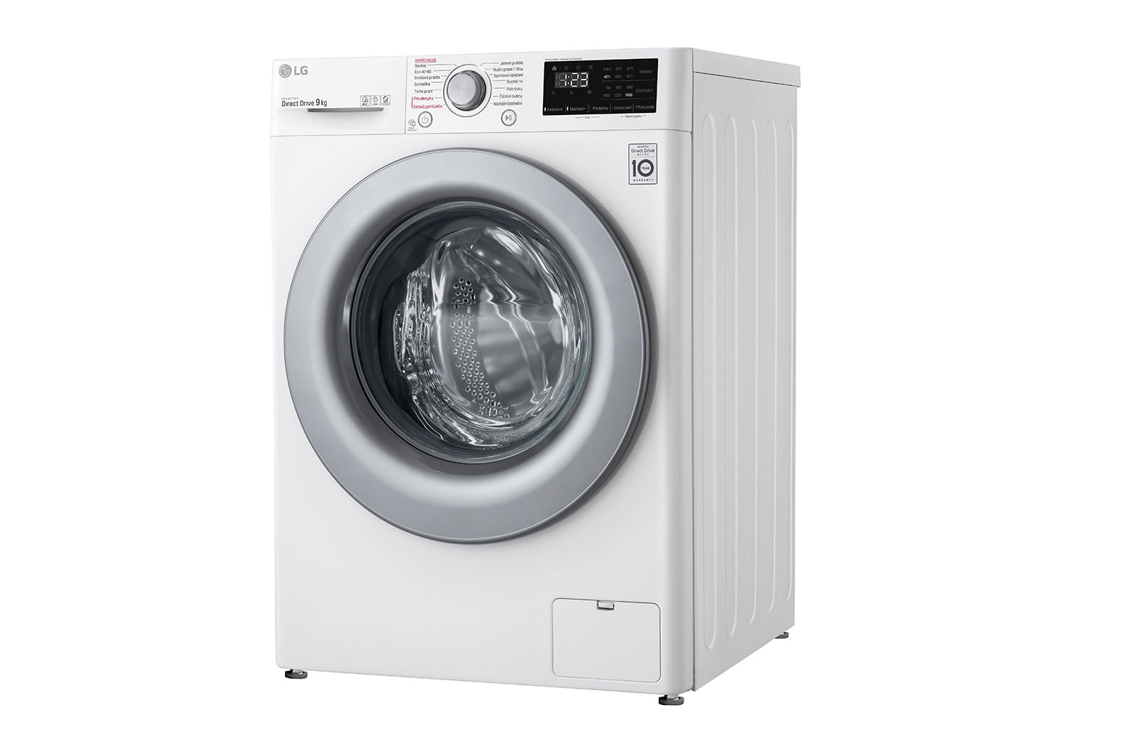 LG 9 kg parní pra?ka LG | A | 1400 ot./min | Direct Drive? | AI DD?, FA4TURBO9E
