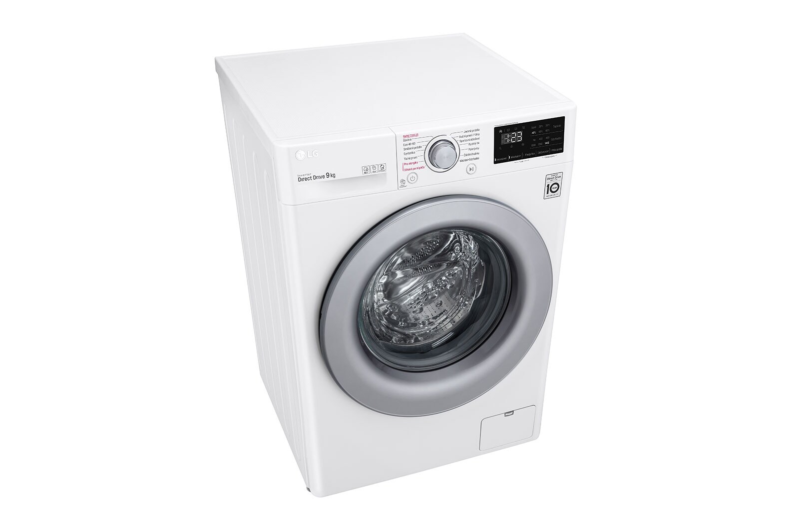 LG 9 kg parní pra?ka LG | A | 1400 ot./min | Direct Drive? | AI DD?, FA4TURBO9E