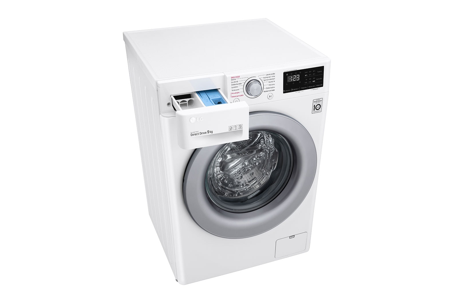 LG 9 kg parní pra?ka LG | A | 1400 ot./min | Direct Drive? | AI DD?, FA4TURBO9E
