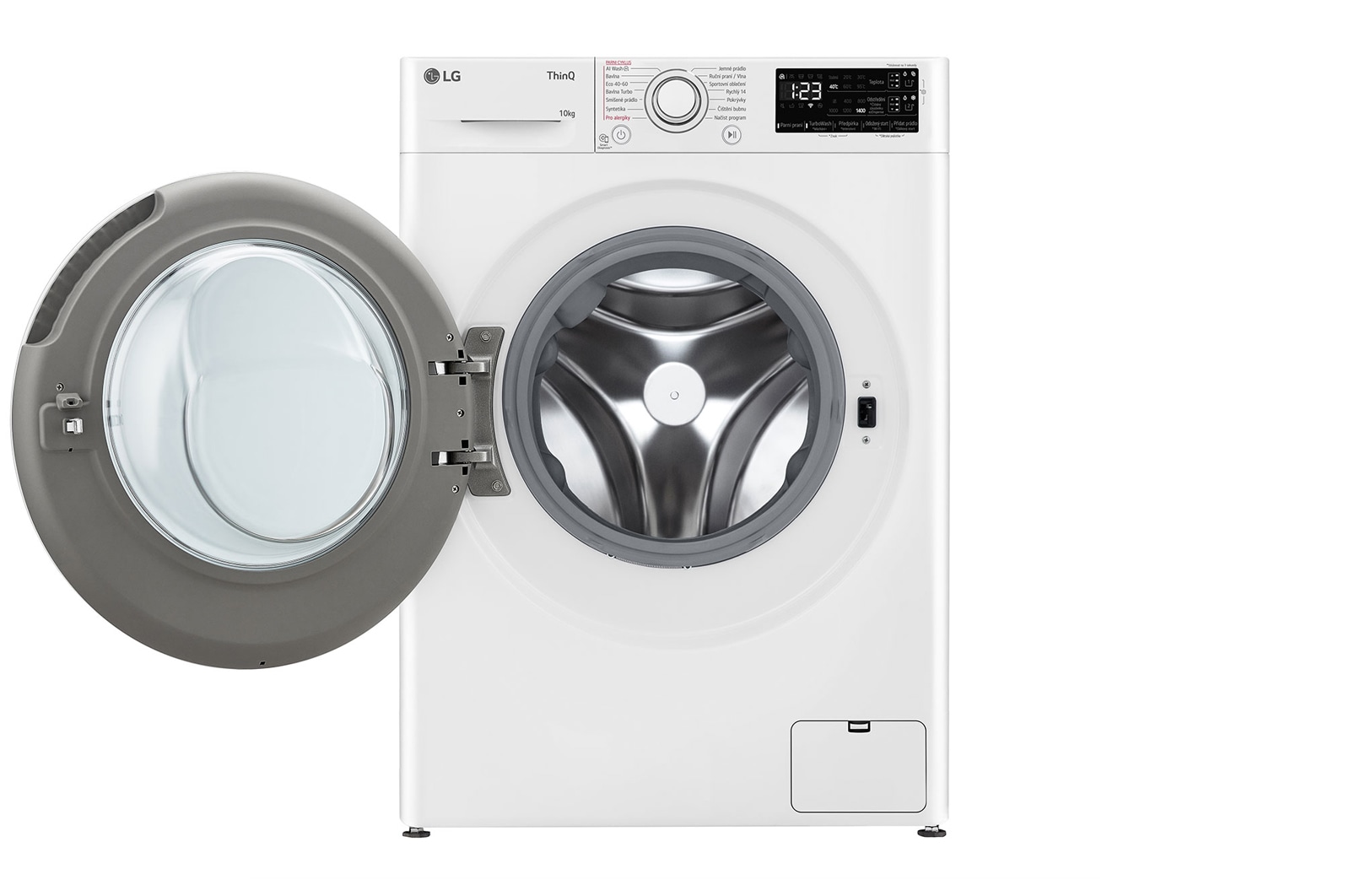 LG Parní pra?ka LG | 10 kg | A | 1400 ot./min | Direct Drive? | AI DD? |Bílá, FASR3A04WW