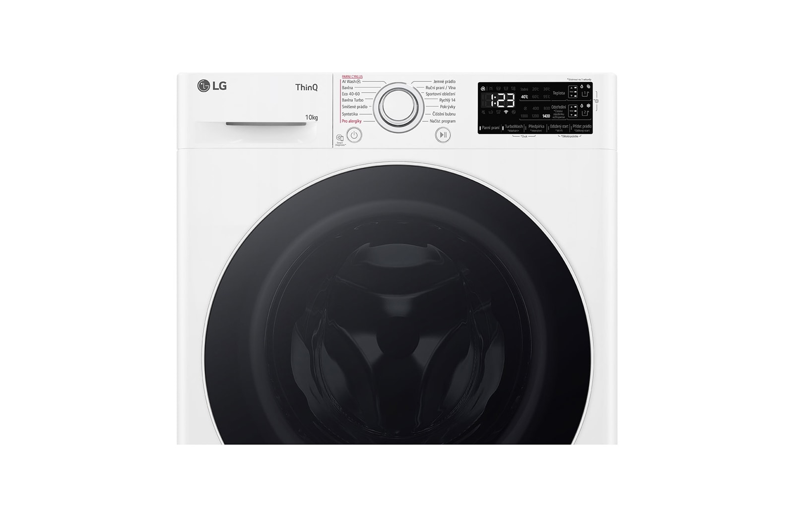 LG Parní pra?ka LG | 10 kg | A | 1400 ot./min | Direct Drive? | AI DD? |Bílá, FASR3A04WW