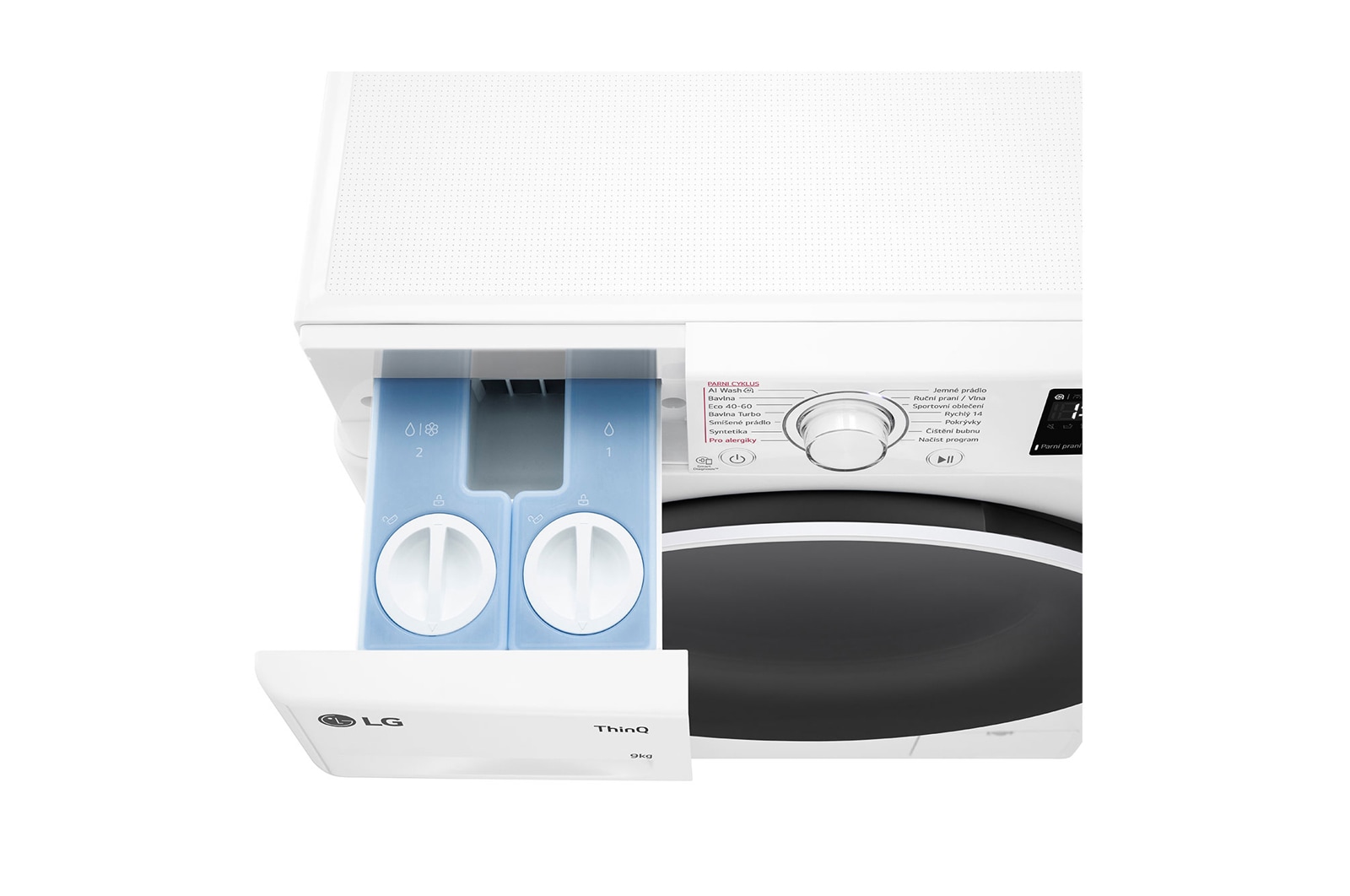 LG Parní pra?ka LG | 9 kg | A | 1400 ot./min | Direct Drive? | AI DD? |Bílá, FASR3A94WW
