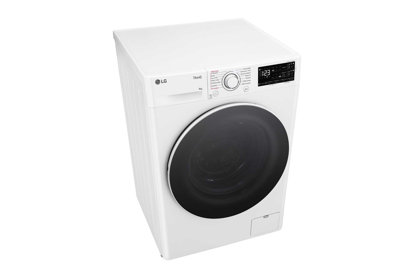 LG Parní pra?ka LG | 9 kg | A | 1400 ot./min | Direct Drive? | AI DD? |Bílá, FASR3A94WW