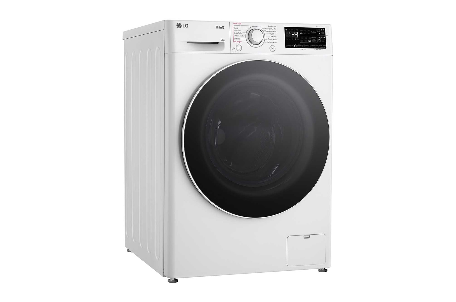 LG Parní pra?ka LG | 9 kg | A | 1400 ot./min | Direct Drive? | AI DD? |Bílá, FASR3A94WW
