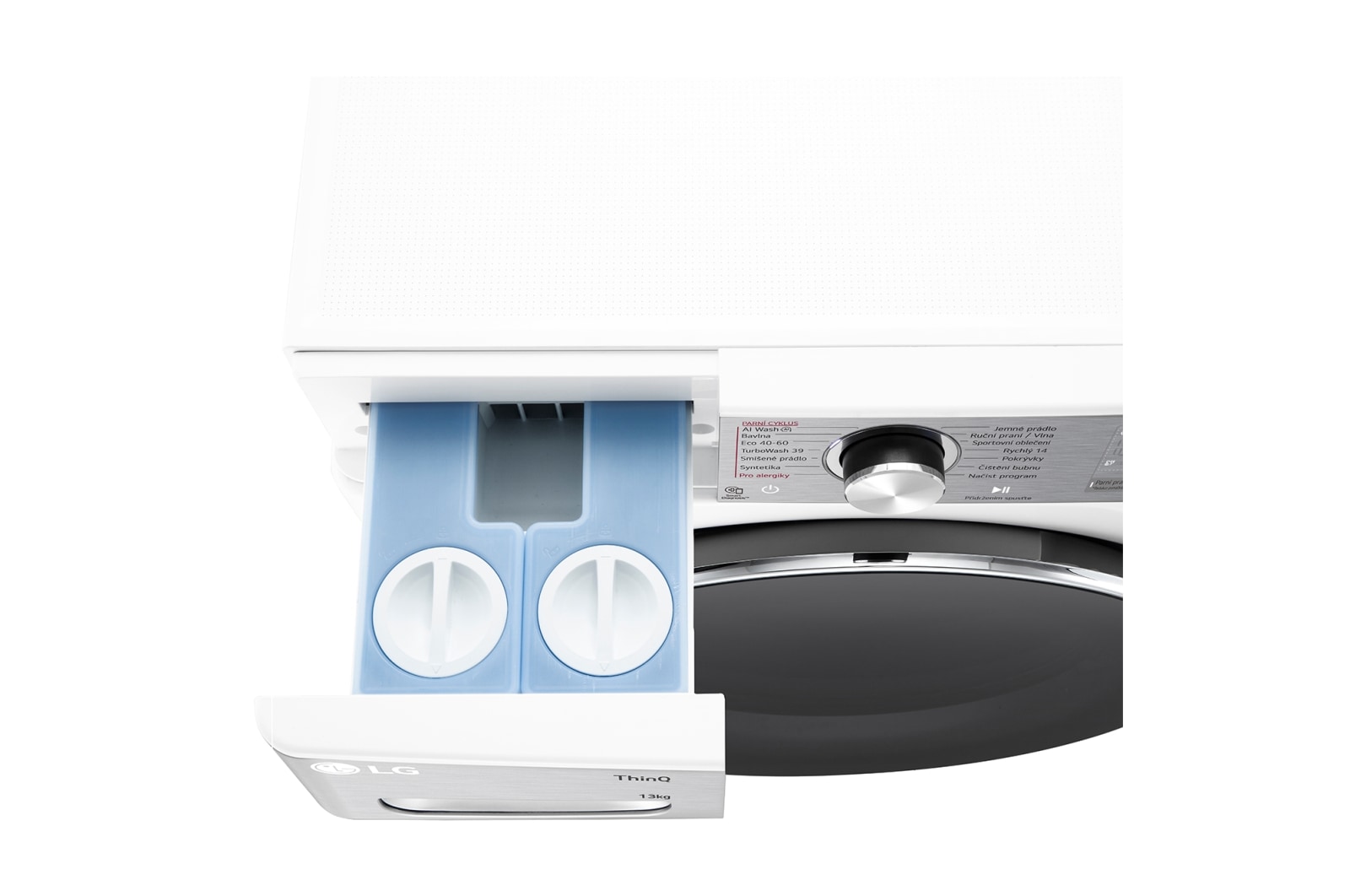 LG Parní pra?ka LG | 13 kg | A | 1400 ot./min | Direct Drive? | AI DD? |Bílá, FASR9A34WC