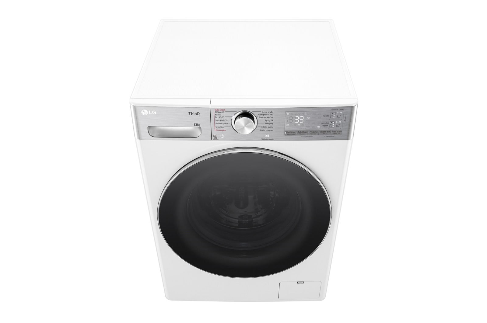 LG Parní pra?ka LG | 13 kg | A | 1400 ot./min | Direct Drive? | AI DD? |Bílá, FASR9A34WC