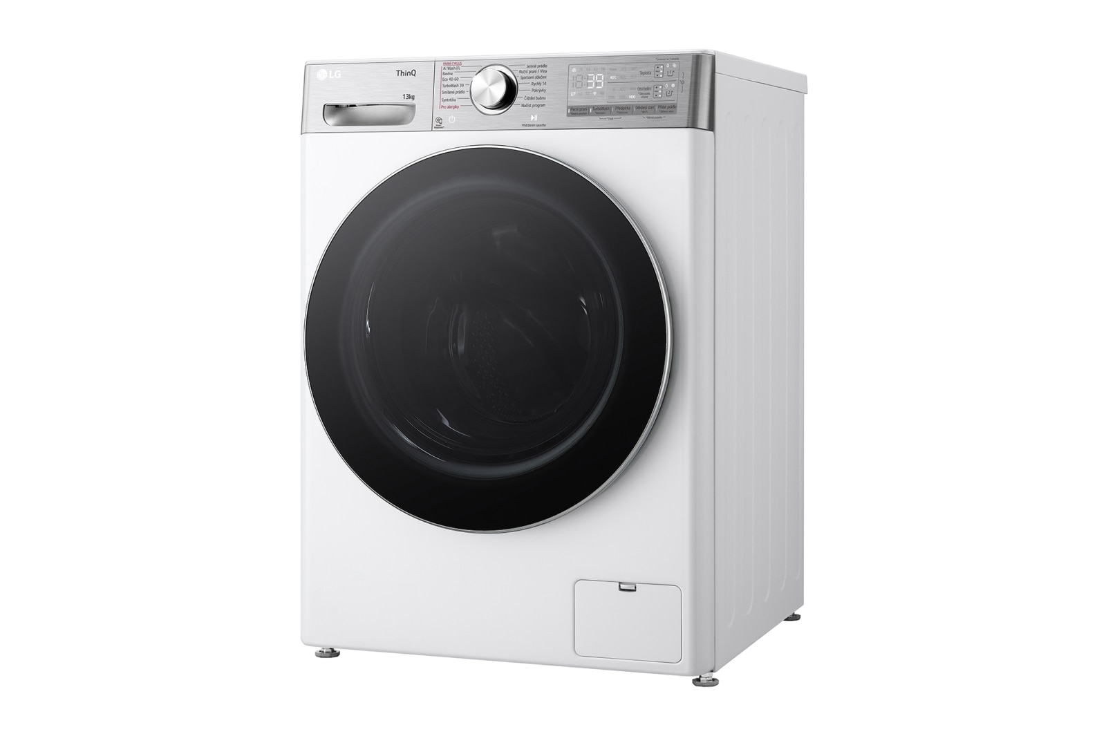LG Parní pra?ka LG | 13 kg | A | 1400 ot./min | Direct Drive? | AI DD? |Bílá, FASR9A34WC