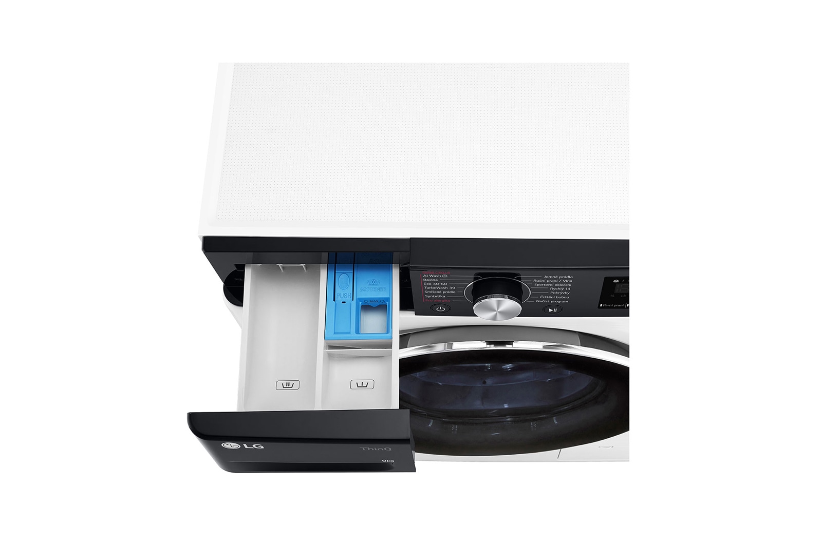 LG Slim parní pra?ka LG | 9 kg | A | 1200 ot./min | TurboWash?360° |Bílá, FBLR7A92WC