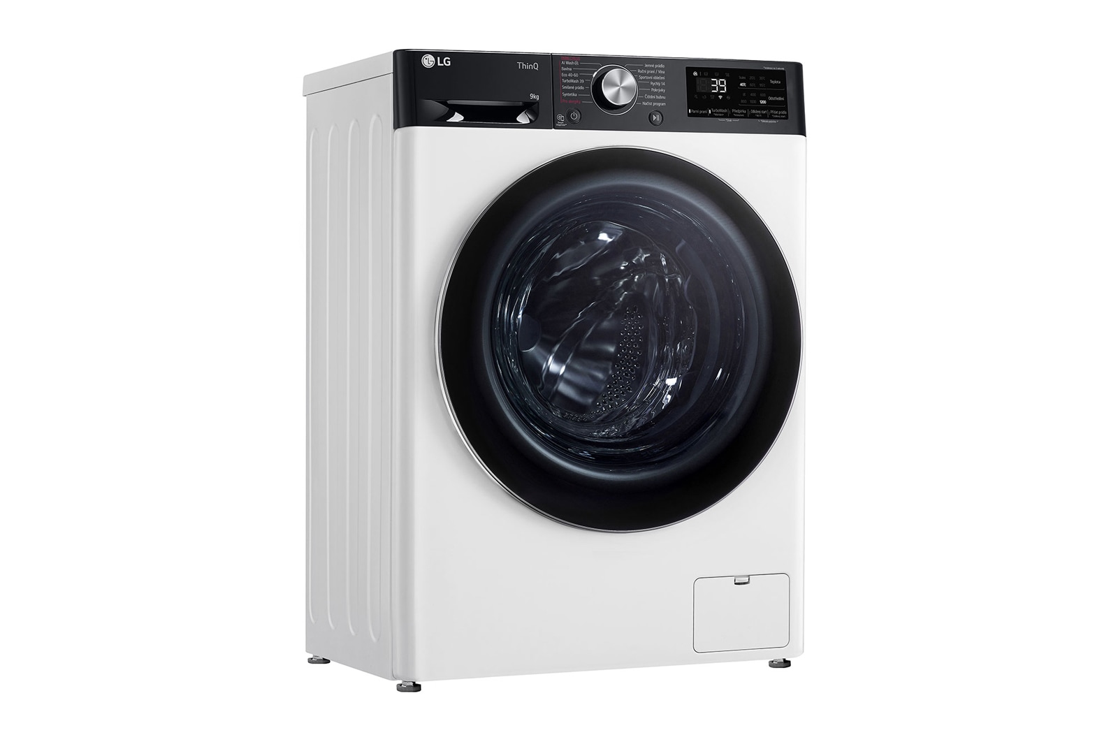 LG Slim parní pra?ka LG | 9 kg | A | 1200 ot./min | TurboWash?360° |Bílá, FBLR7A92WC