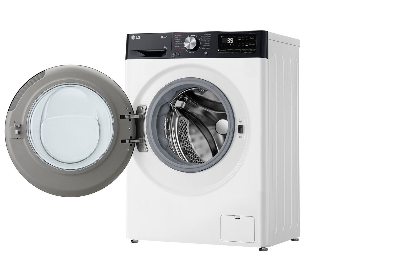 LG Slim parní pra?ka LG | 9 kg | A | 1200 ot./min | TurboWash?360° |Bílá, FBLR7A92WC