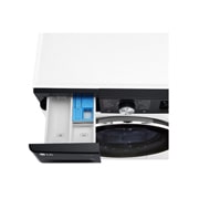 LG Slim parní pra?ka LG | 9 kg | A | 1200 ot./min | TurboWash?360° |Bílá, FBLR7A92WC
