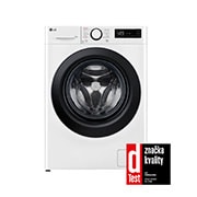 Pohled zep?edu na 10kg Parní pra?ka Direct Drive? AI DD?,Bílá -FSR5A04WL