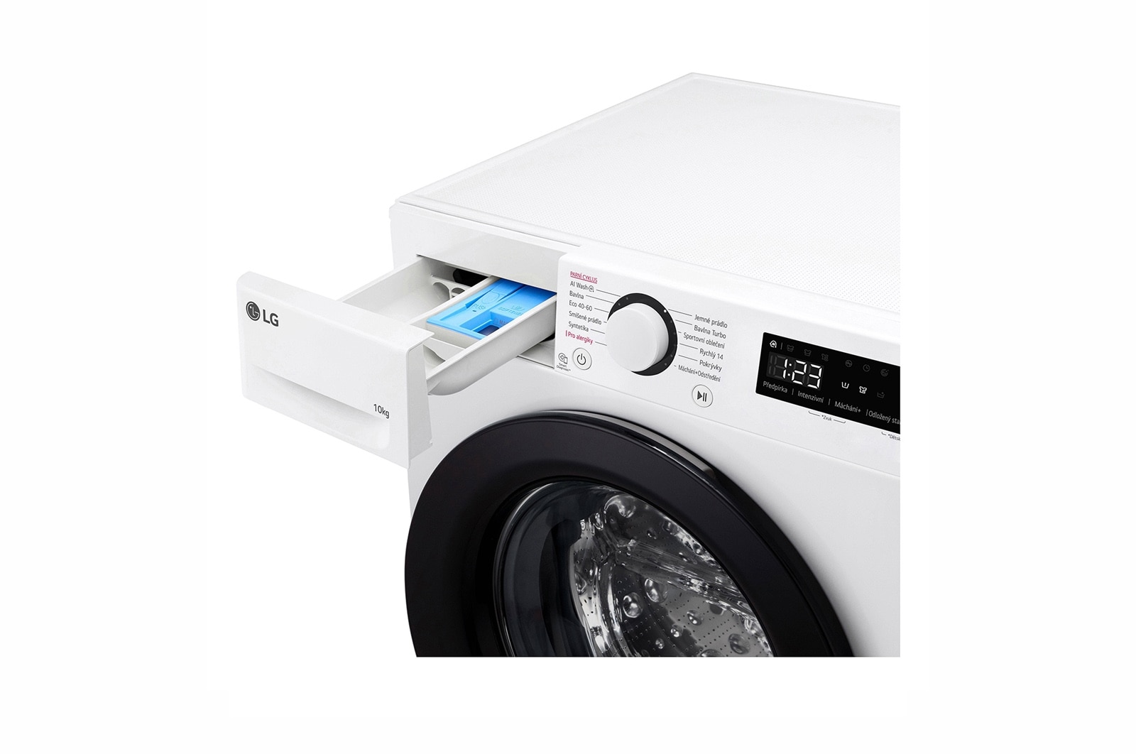 LG Parní pra?ka LG | 10 kg | A | 1400 ot./min | Direct Drive? |Bílá, FSR5A04WL