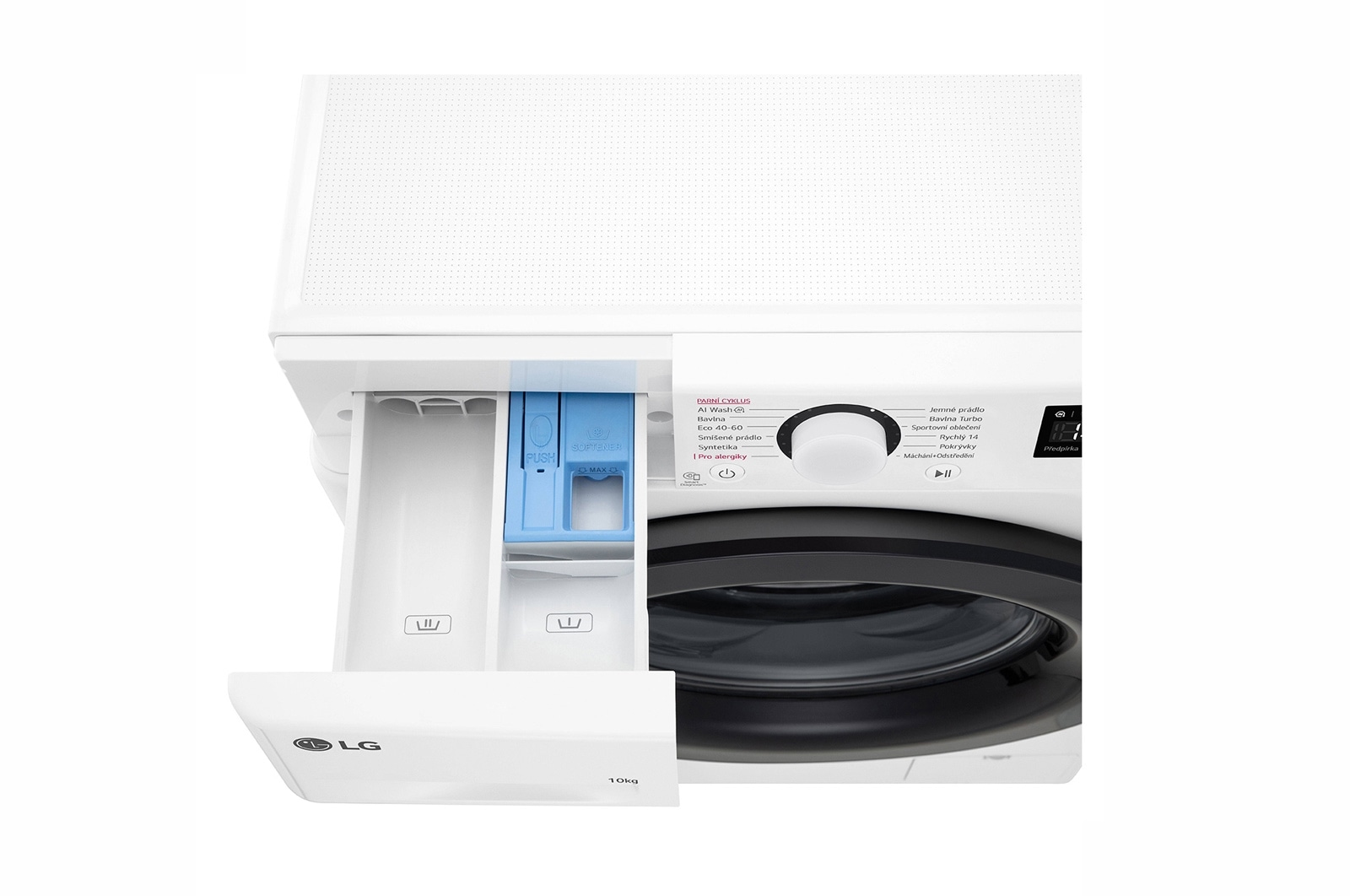 LG Parní pra?ka LG | 10 kg | A | 1400 ot./min | Direct Drive? |Bílá, FSR5A04WL